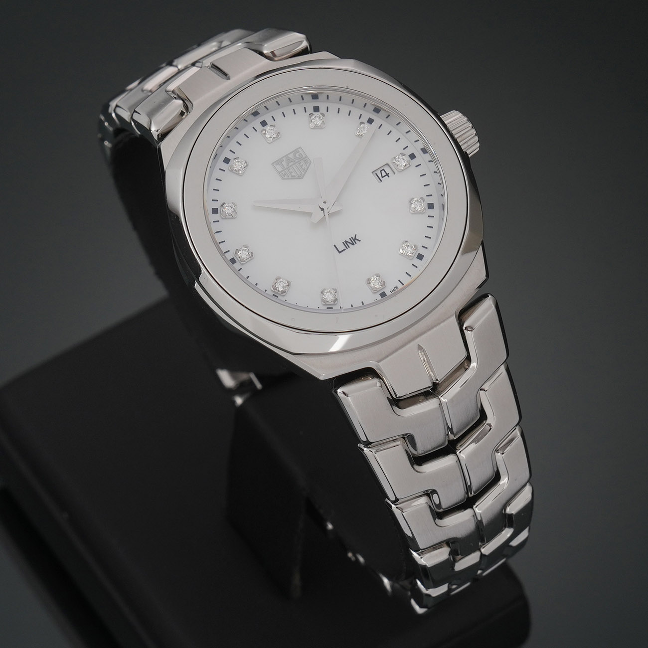 TAG HEUER(USED)태그호이어 링크 레이디 워치 12P WBC131